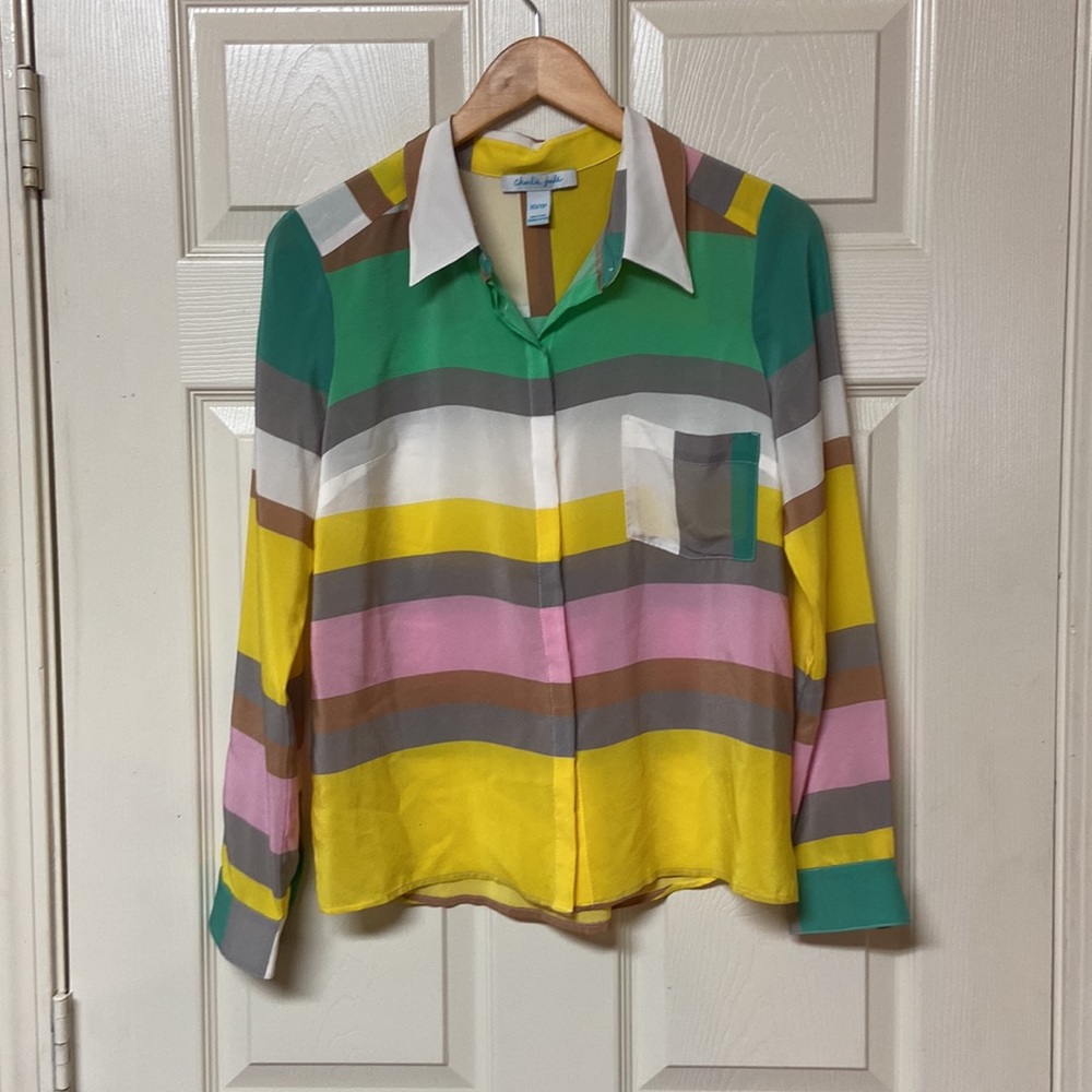 Charlie Jade Silk Top-XS